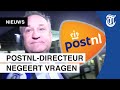 Protest voor minder werkdruk PostNL
