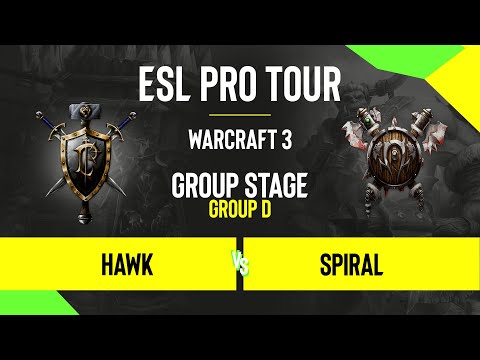 WC3 - Hawk vs. Spiral - DreamHack Warcraft 3 Open: Summer 2020 - Group D - EU