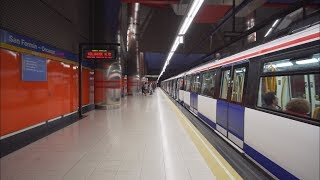 Spain, Madrid, Metro ride from Hospital 12 Octubre to San Fermin - Orcasur