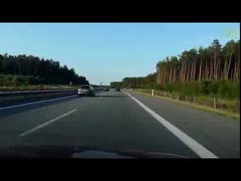 Drivers View - Autobahn von Mannheim nach Rostock in Echtzeit 6 Std.