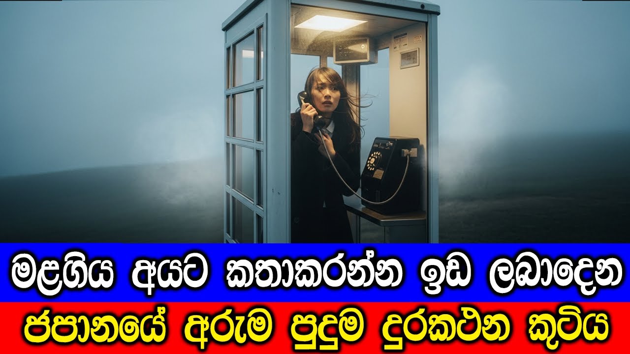 මළගිය අයට කතාකරන්න ඉඩ ලබාදෙන ජපානයේ දුරකථන කුටිය. A Place 