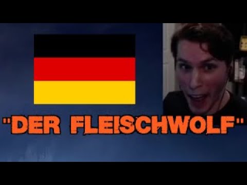 Jerma's meat grinder analogy but it's dubbed in german