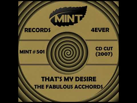 Thumbnail for THAT’S MY DESIRE, The Fabulous Acchords, (CD Cut) 2007 by Tommy McManus