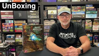 TDG: Space Empires: Replicators unboxing with Ray