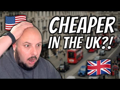 American Reacts to “7 Surprising Things Cheaper in the UK Than America” 🇬🇧