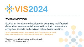 EcoViz: an iterative methodology for designing multifaceted data-driven environmental visualization