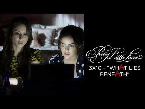 Pretty Little Liars - Spencer & Aria Watch Security Footage Of Maya - "What Lies Beneath" (3x10)