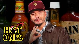 J Balvin Rides A Heat Rollercoaster While Eating Spicy Wings | Hot Ones