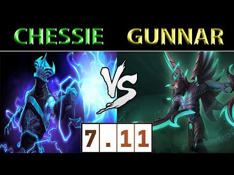 Chessie [Razor] vs Gunnar [Terrorblade] ► Dota 2 7.11