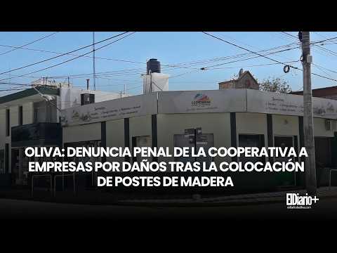 Inician acciones legales contra las empresas que instalaron postes de madera en Oliva 