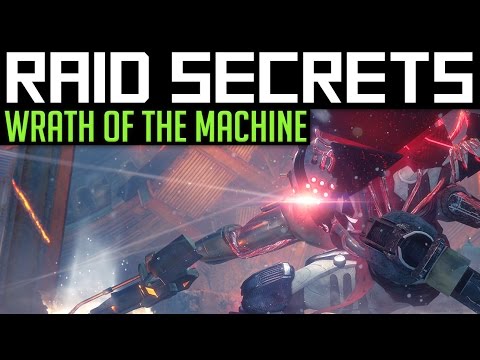 Destiny | RAID SECRETS! - Concepts & Development in Wrath of The Machine (Rise of Iron)
