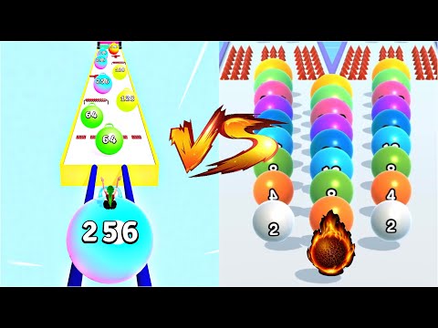 MAX LEVELS BallRun2048🔮VS Yoga Ball Run - All Levels Gameplay Walkthrough Android IOS NEW UPDATE