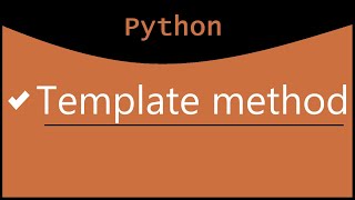8 | Template method - Behavioral design pattern | By Hardik Patel