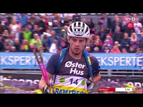 Blink festival 2018. biathlon super sprint man.