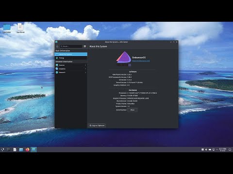EndeavourOS 22.9 Run Through