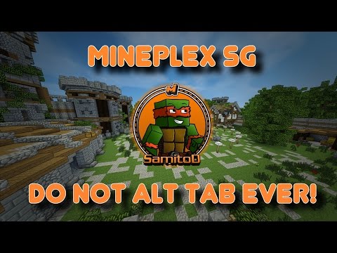 Mineplex SG: ALT + TAB = BAD