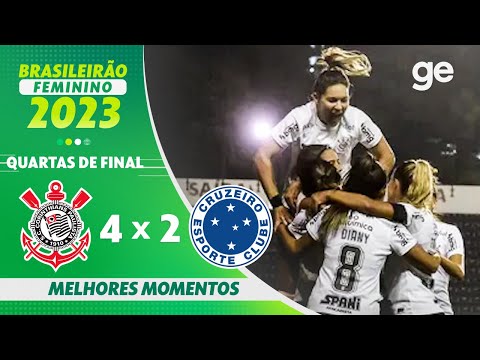 Gols e lances de Corinthians x Cruzeiro