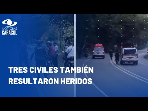 Ataque a patrulla policial en Piendamó, Cauca, deja un uniformado muerto y cuatro más heridos
