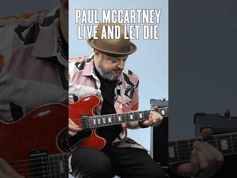 Learn how to play LIVE AND LET DIE on guitar