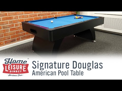 Signature Douglas Wood-Bed American Pool Table