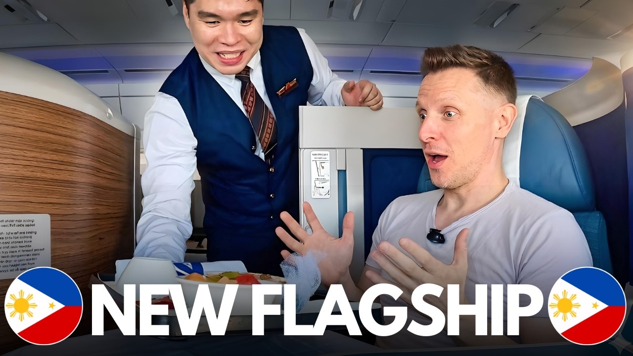 Josh Cahill Flies Philippine Airlines' A350-1000 Flagship: Crew Praised, Airport Slammed