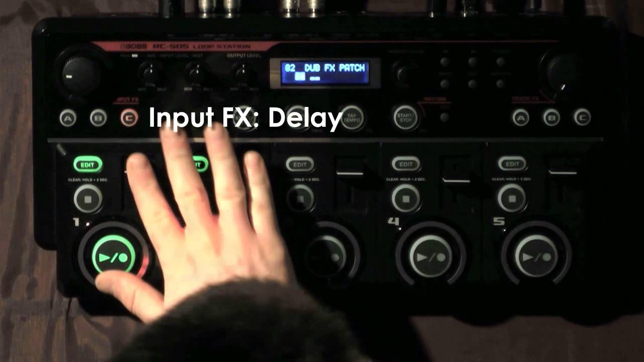 RC-505 Loop Station Introduction by Dub Fx - YouTube