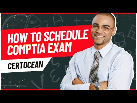How to schedule any CompTIA Exam?