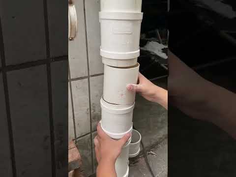 pvc direct drain couplings, downpipe fittings for quick leak repair #tools #automobile #diy #tips