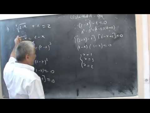 Lectia BAM 9 -   Ecuatie cu radicali indice trei