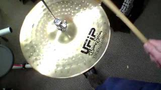 Video thumbnail for *SOLD*UFIP Bionic Series Hi Hats - 14" - Top: 1250 grams, Bottom: 1446 grams by Drum Center of Portsmouth