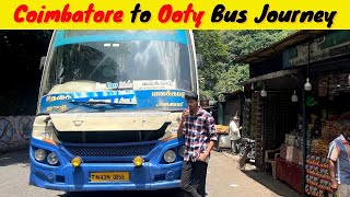 Coimbatore to Ooty Bus ride