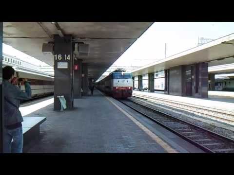 E444.096 in partenza con l' IC 707 Roma Termini - Taranto