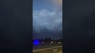 Practice storm chase last night in Xenia, Ohio