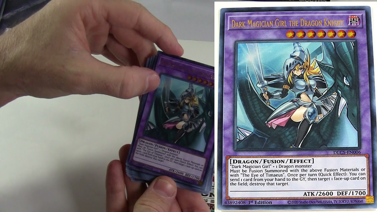 YuGiOh Dragons of Legend 1st edition Trading Cards Box