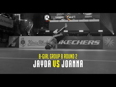 Die Finals 2023: Jayda vs Joanna | B-GIRL GROUP B ROUND 2 | GERMAN BREAKING CHAMPIONSHIP