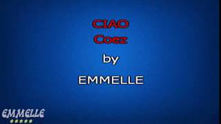 Ciao Coez karaoke [EMMELLE KARAOKE]