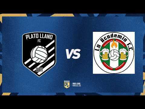 Plato Llano (2) vs La Academia (1)| Partido Completo