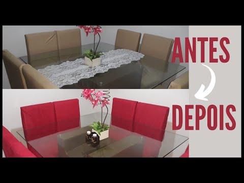 How to Make a Christmas Chair Cover - Step by Step