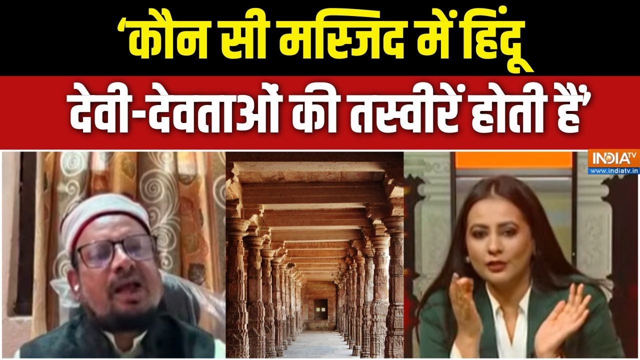 Dhar Bhojshala Case Verdict : भोजशाला की तस्वीरों पर एंकर ने पूछ लिए मुस