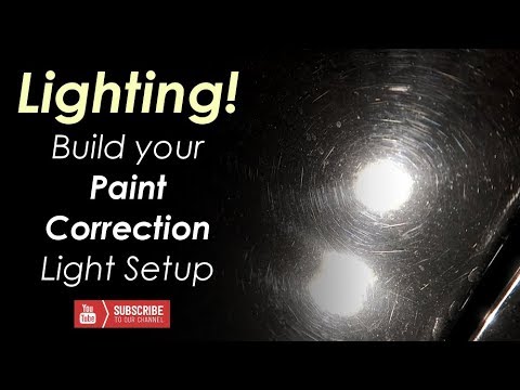 How to: Custom Paint Correction LED Light Setup