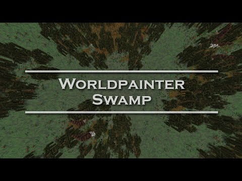 Making a Better Minecraft Swamp - Worldpainter Speedpaint