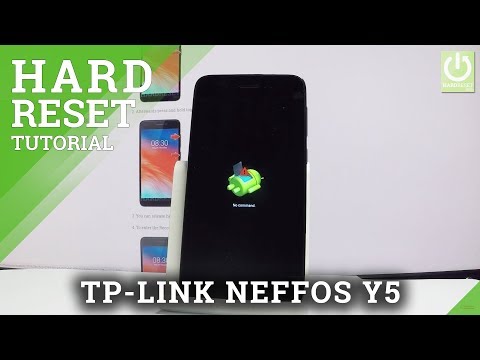 TP-LINK Neffos Y5 HARD RESET / Wipe out Android / Remove Pattern