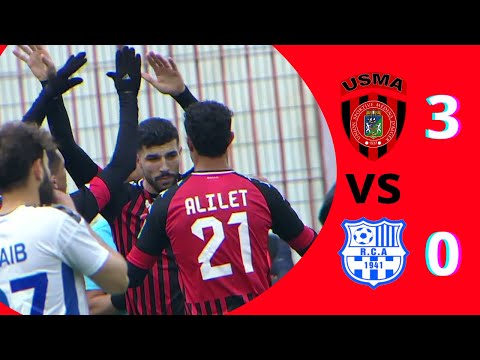 USMA VS RC ARBA, RÉSUMÉ DU MATCH.