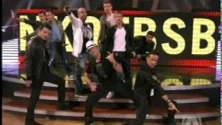 NKOTBSB -Dancing With The Stars-  intro and "Don't Turn Out The Lights"