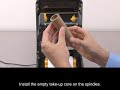 ZD421t ZD621t How To Change The Ribbon