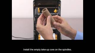 ZD421t & ZD621t - How to Change the Ribbon