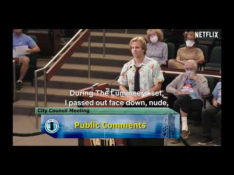 Butthole Sunning at Irvine City Council!