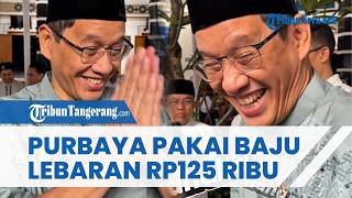 Viral Menkeu Purbaya Pakai Baju Lebaran Harga Rp125 Ribu, Ucapan Sang Menteri Disorot