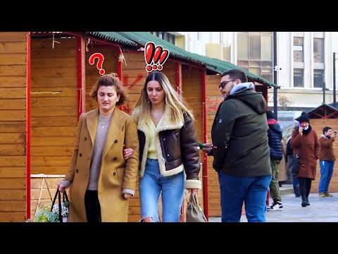 🔥 Poking Random People Prank 😂🤣