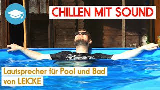 Lautsprecher fürs Bad und den Pool im Test – DJ Roxxx Shower